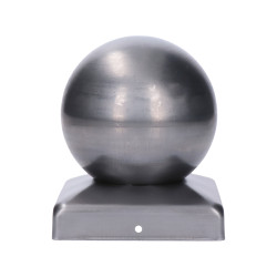 Strieška plechová, 100x100mm s guľou ø 80mm Strieška plechová, 100x100mm s guľou ø 80mm